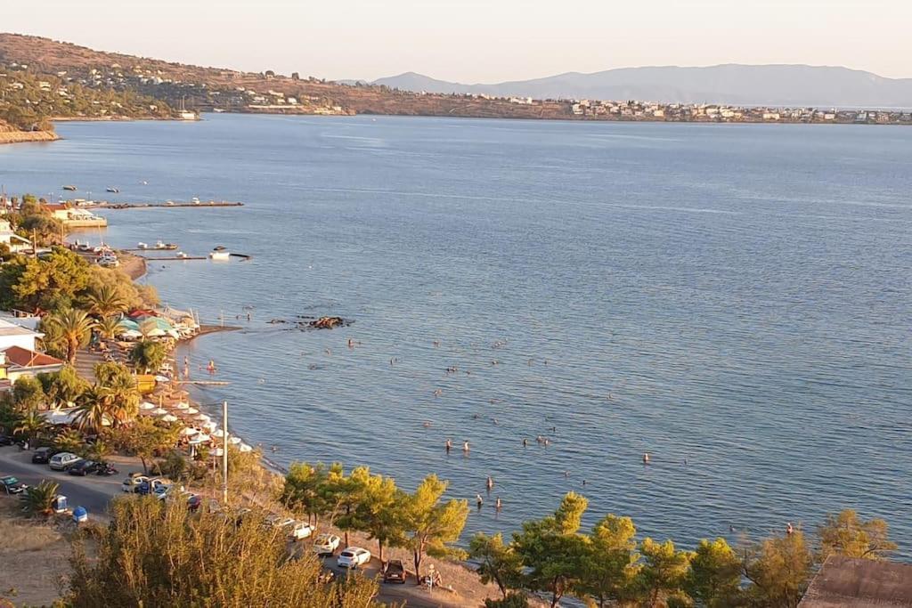Appartement Avec Vue Aegina Esterno foto